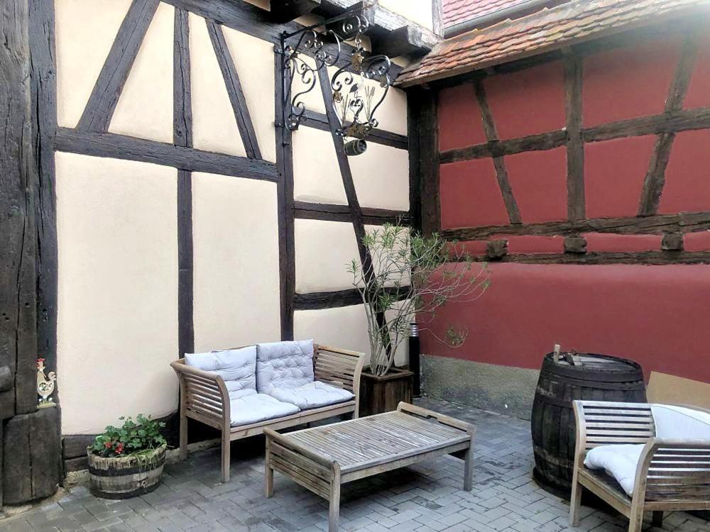 Gite De L'Ours Grognon Dambach Exterior foto
